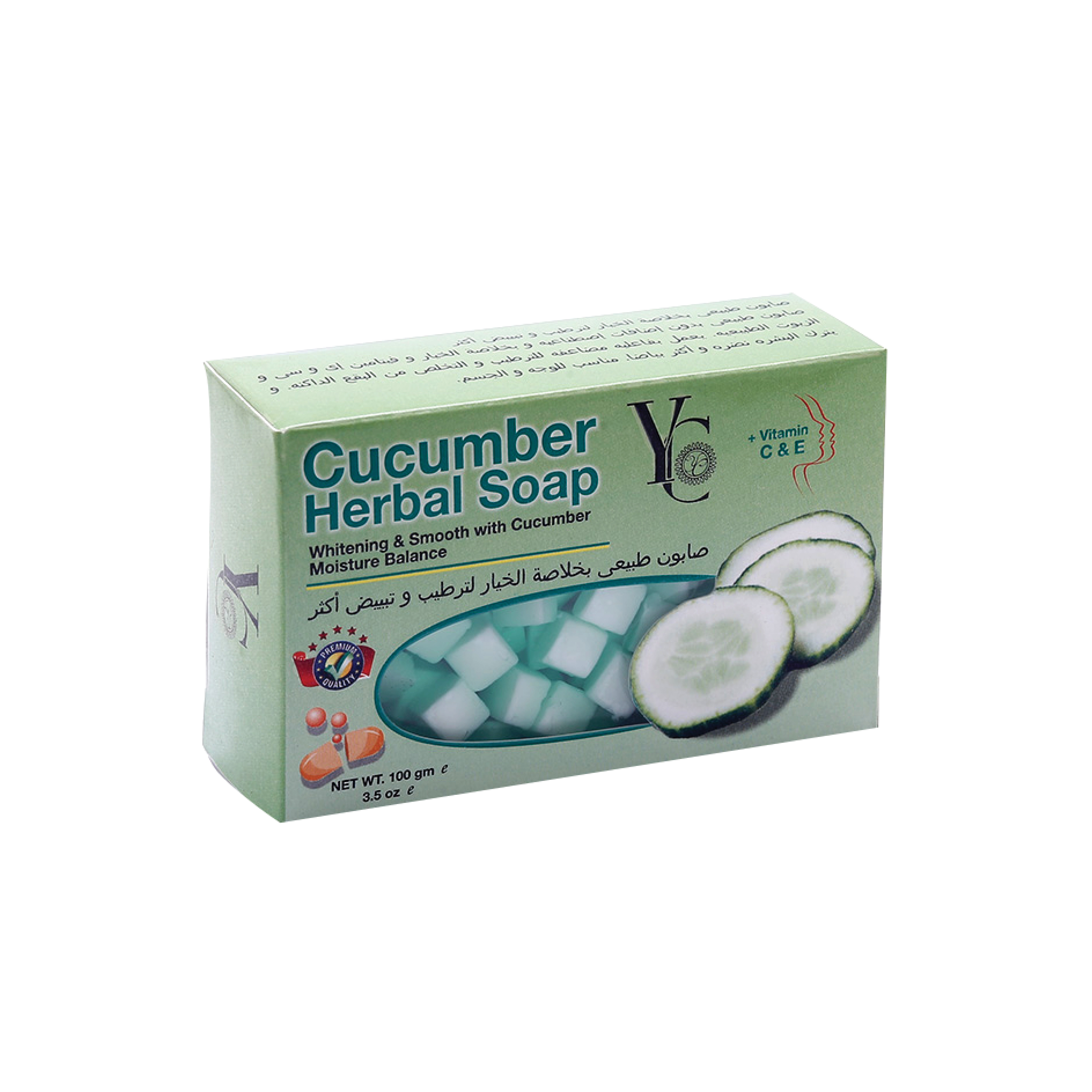 YC CUCUMBER - SOAP 100GM